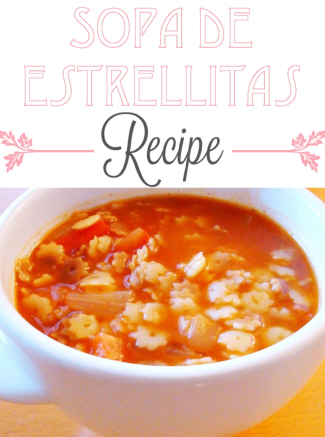 This traditional sopa de estrellitas recipe is super easy to make at home! You can also make sopa de fideo or any other traditional Mexican soup. Find the full recipe at LivingMiVidaLoca.com