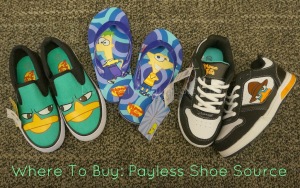 Phineas and Ferb Shoes at Payless Shoe Source