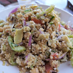Healthy Hybrid Salad using Quinoa from Stonefire Grill