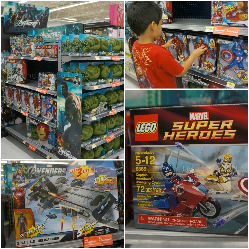 Avengers toys at Walmart