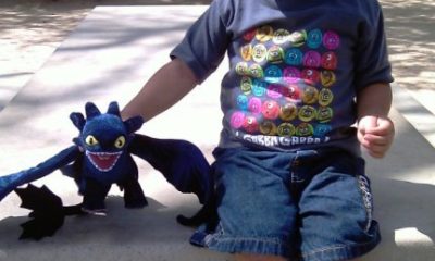 Logan with Toothless