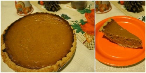 Pumpkin pie from Knott's Berry Farm