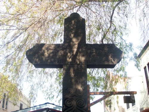 Cross at Placita Olvera
