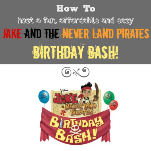 Jake and the Never Land Pirates birthday party
