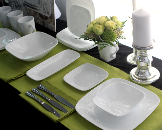 Corelle plates and bowls