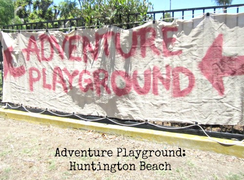 Adventure Playground in Huntington Beach is a mud park