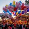 Disneyland balloons on Main Street