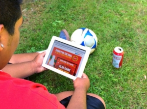 Coke Soccer Game for FIFA World Cup  // livingmividaloca.com #CokeSoccerGame