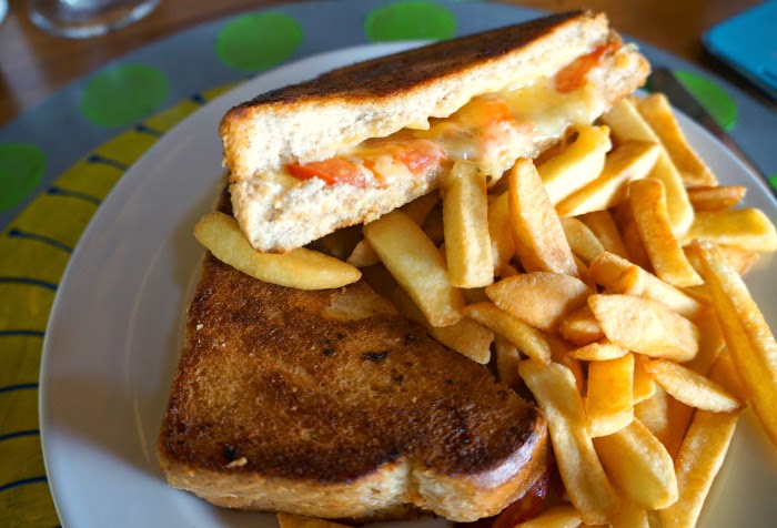 Grilled Cheese with Tomato