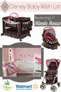 Disney Baby Minnie Mouse wish list // livingmividaloca.com #DisneyBabyGifts