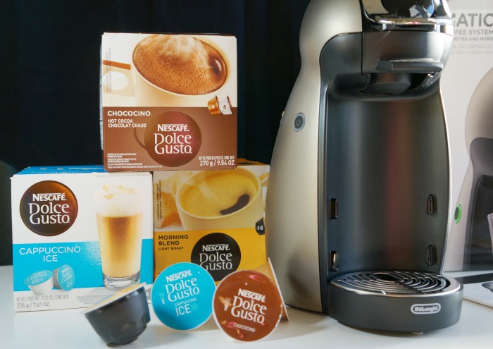 Coffee house favorites with Dolce Gusto machine  // LivingMiVidaLoca.com