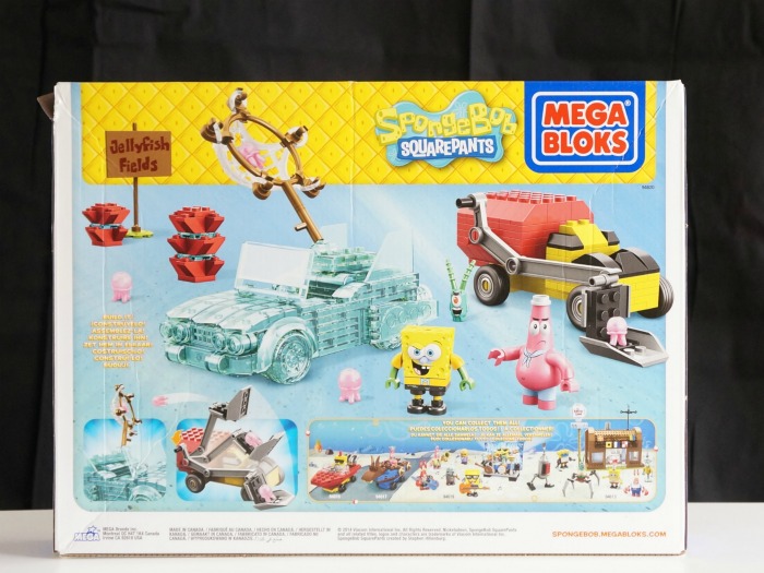 Mega Bloks Spongebob Squarepants Invisible Boatmobile Rescue