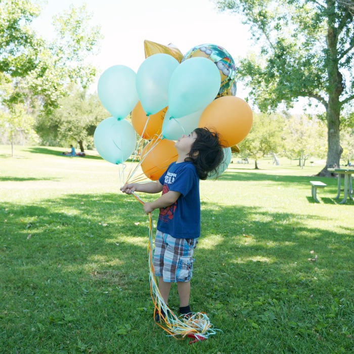 Kid at park