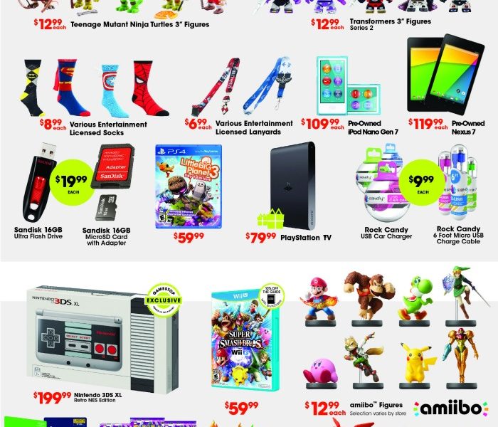 GameStop holiday deals & stocking stuffers ideas