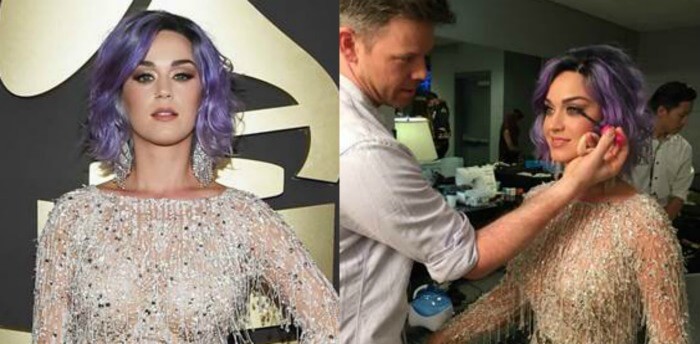 Katy Perry's Signature Cat Eye at the 2015 GRAMMYs