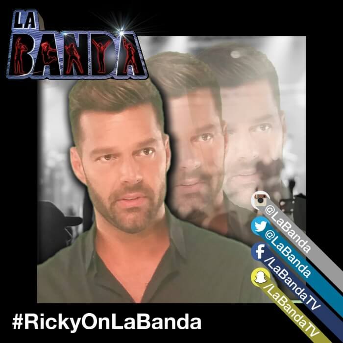 Ricky Martin on La Banda