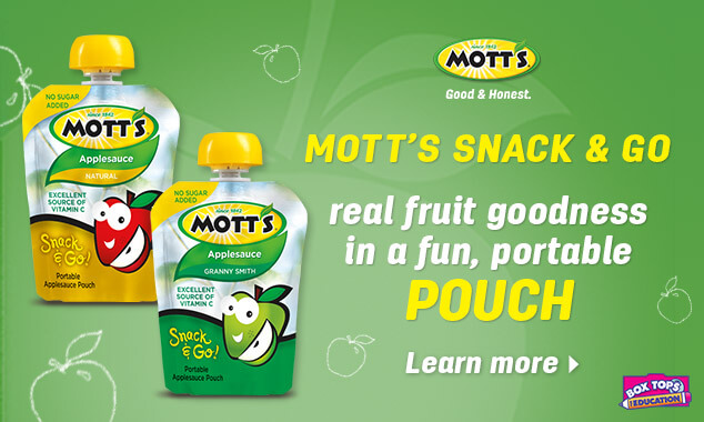 Mott's snack pouches