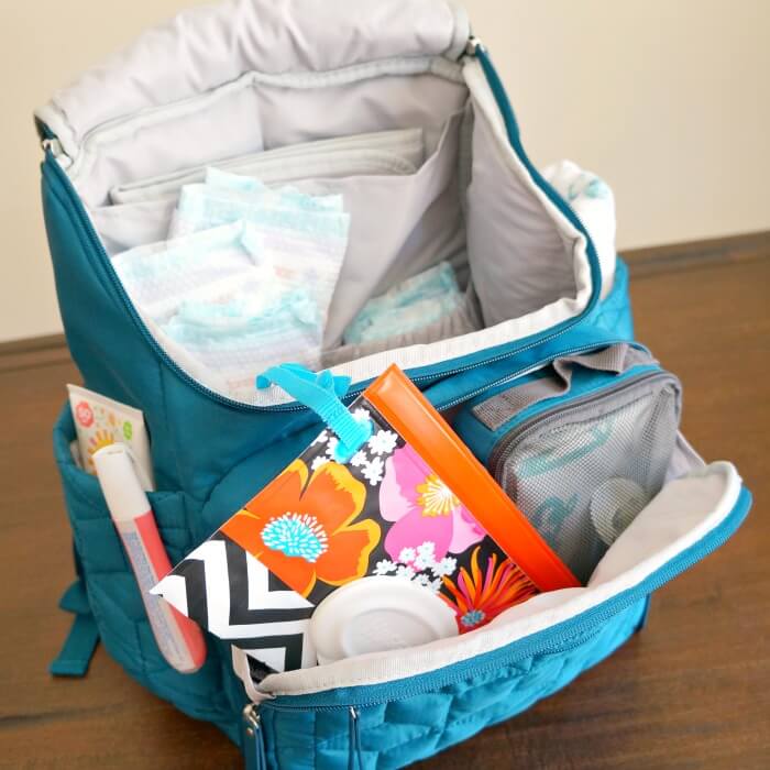 Tips for Packing One Diaper Bag for Two Small Kids