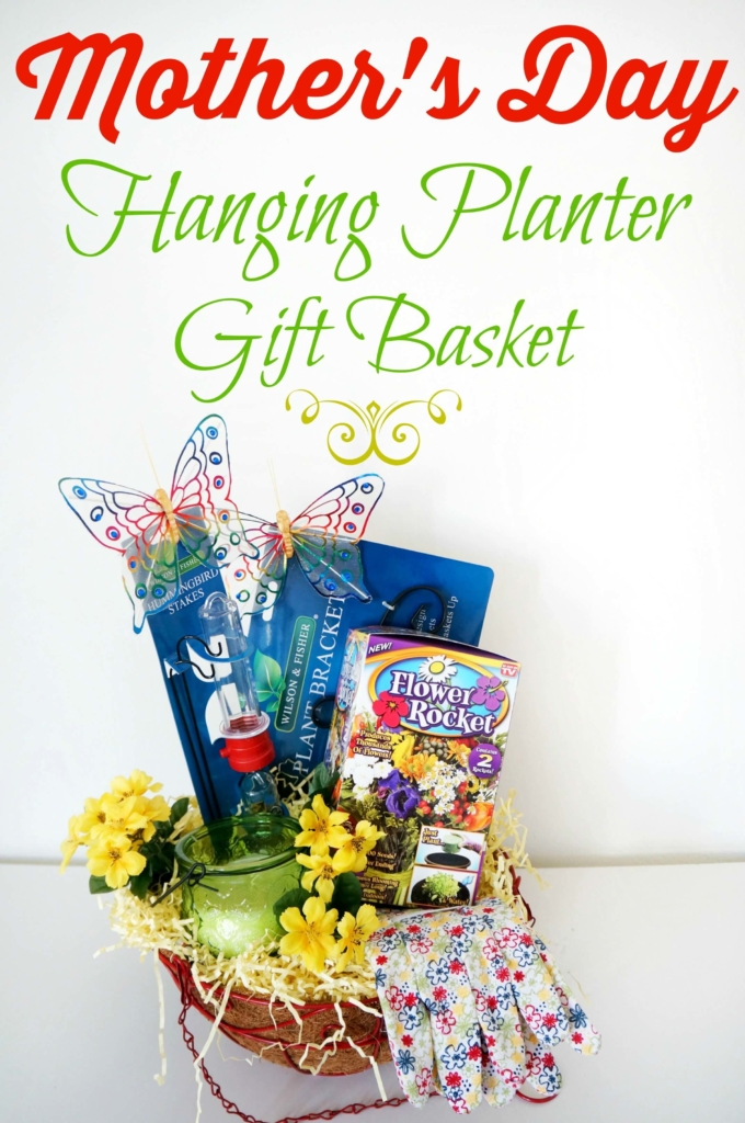 How to create a Hanging planter gift basket