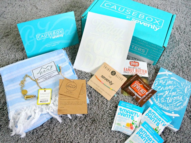 Causebox by Sevenly products