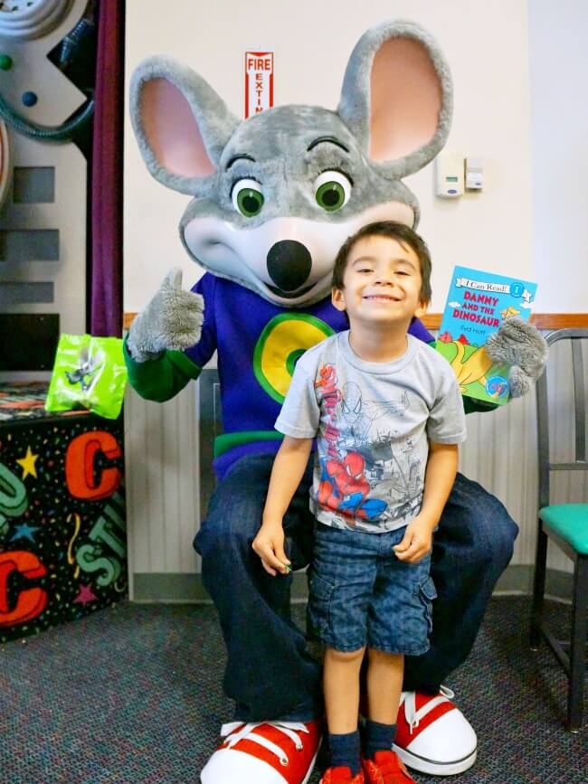 I Can Read: Reading With Chuck E. event