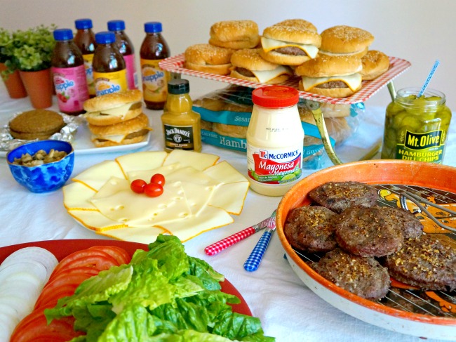 easy burger bar you can make at home