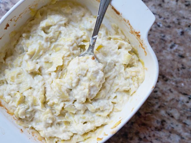 easy artichoke dip recipe