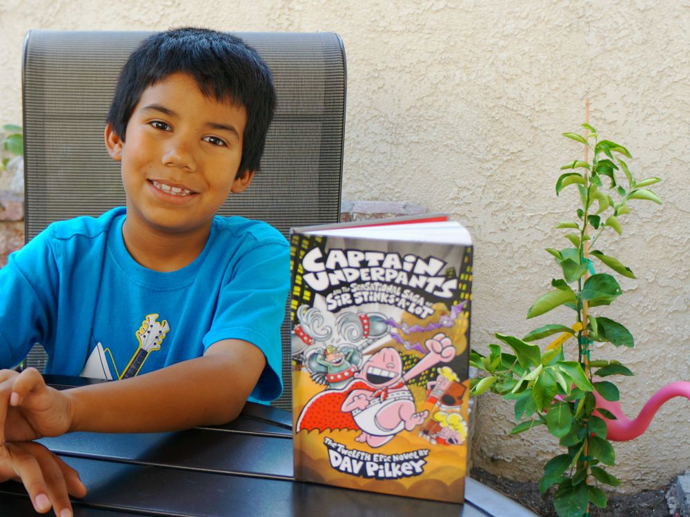 Captain Underpants and the Sensational Saga of Sir Stinks-A-Lot book review