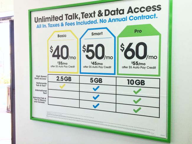 cricket wireless plans