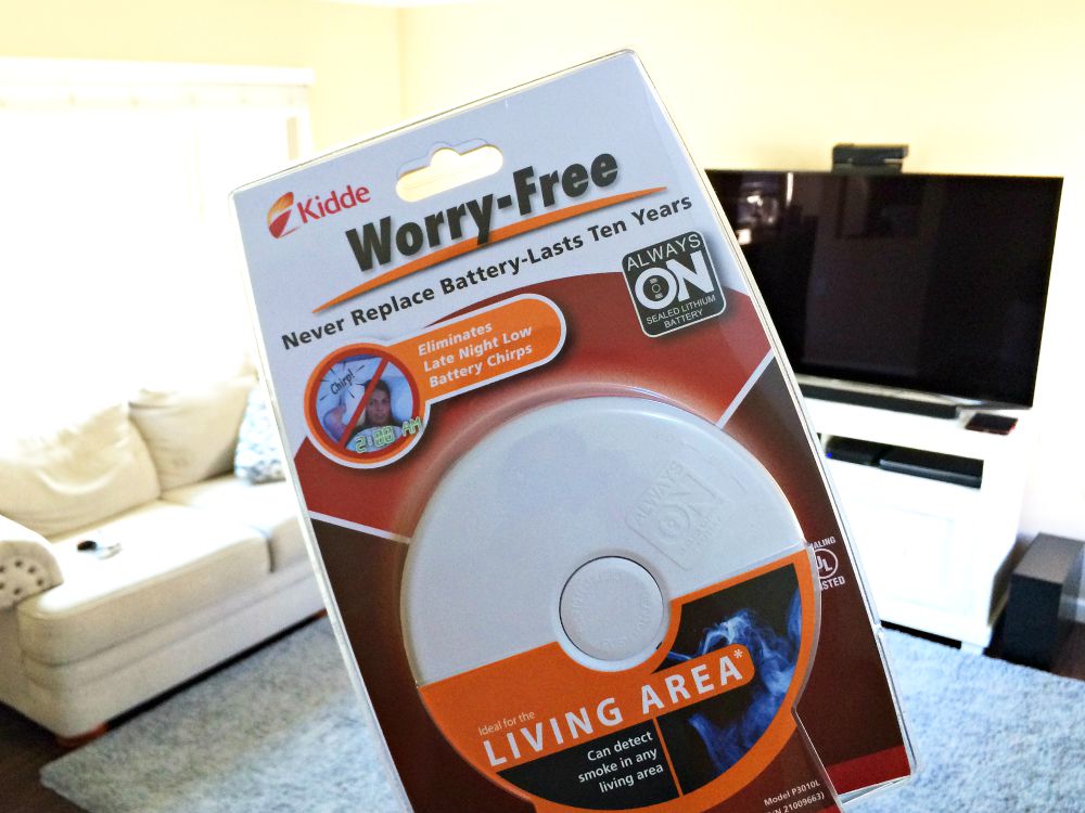 kidde worry free smoke alarm