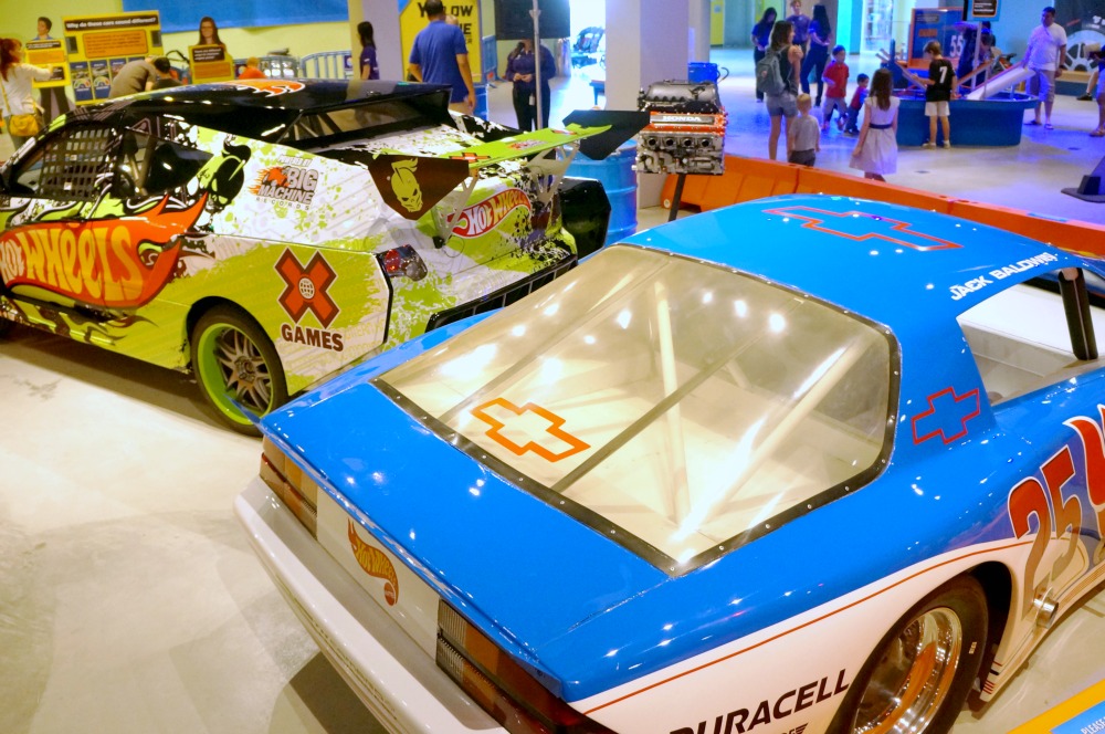 Hot Wheels exhibit at Discovery Cube