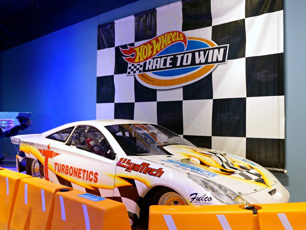 Hot Wheels Race to Win exhibit at Discovery Cube