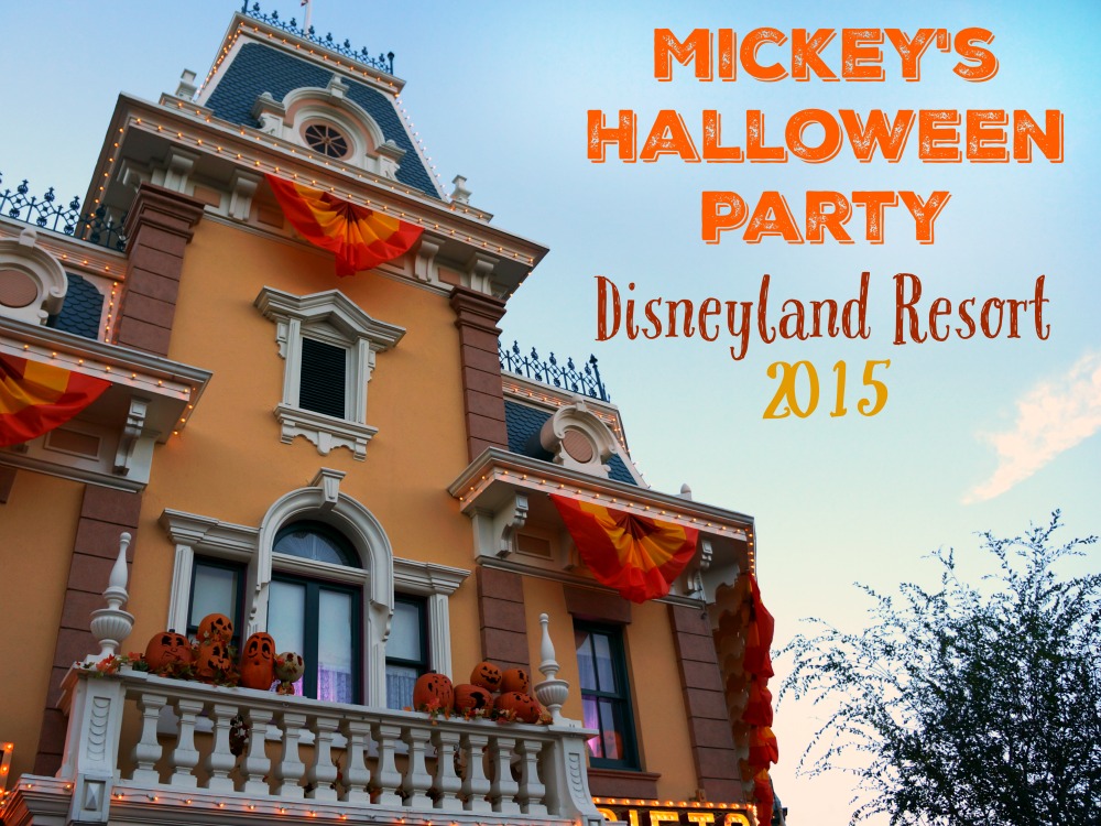 Mickey's Halloween Party 2015 at Disneyland Resort