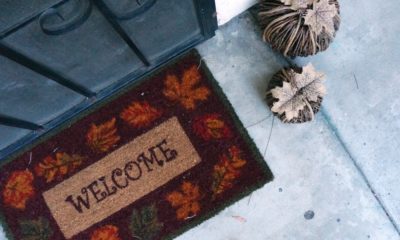 Welcome door mat