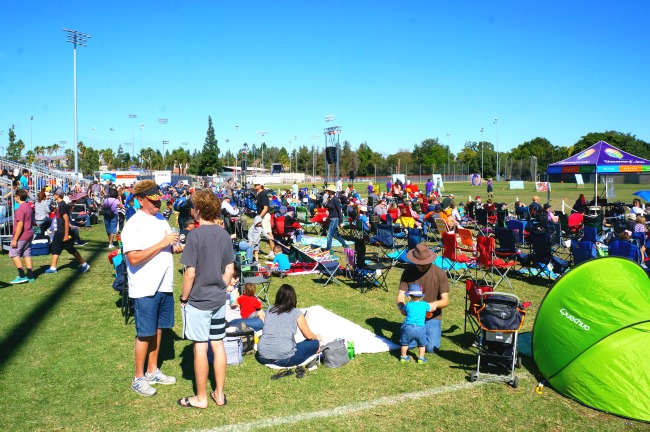 Pumpkin Launch at Cal State Fullerton