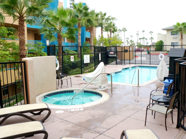 Holiday Inn pool area