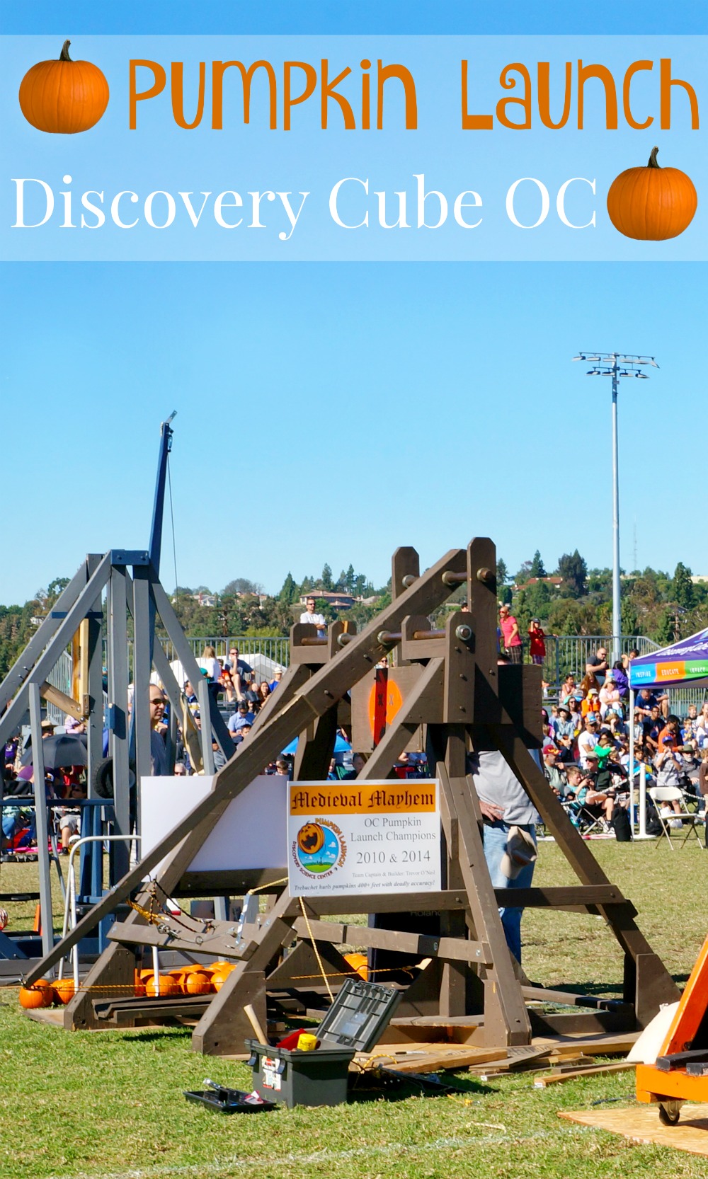 Pumpkin launch at Discovery Cube OC