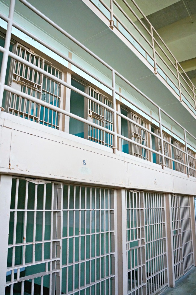 Cell block at Alcatraz // livingmividaloca.com