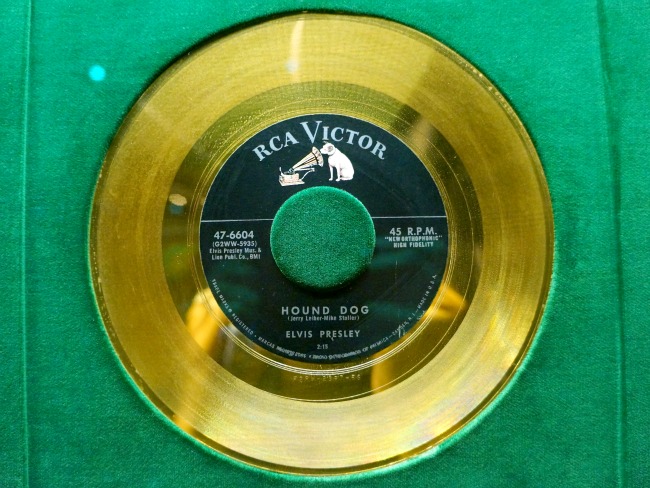 Hound dog gold record