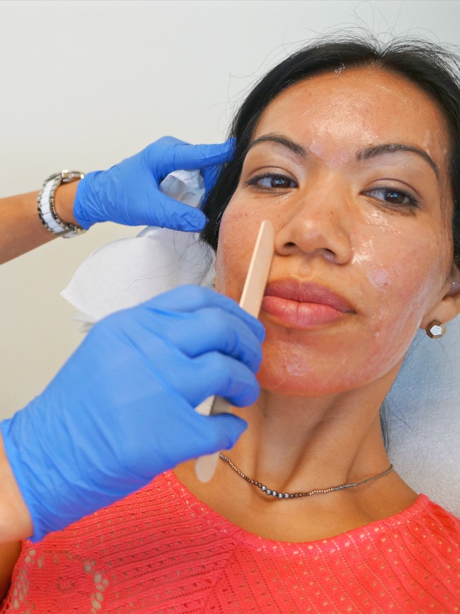 Removing face numbing cream / livingmividaloca.com