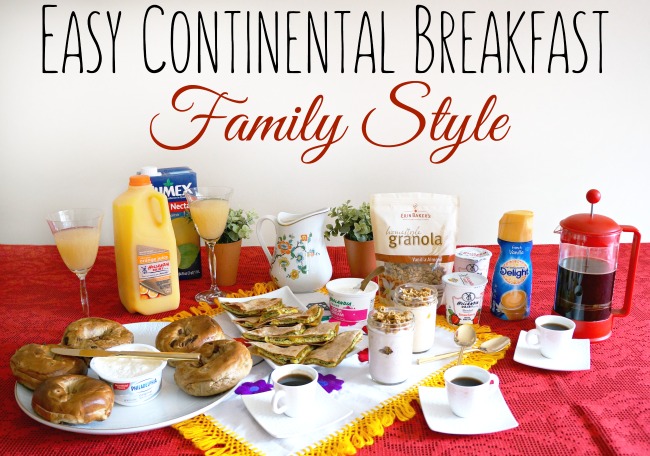 continental breakfast buffet ideas