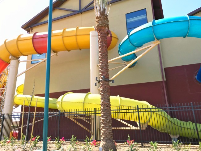 Alberta Falls slide at Great Wolf Lodge in Southern California