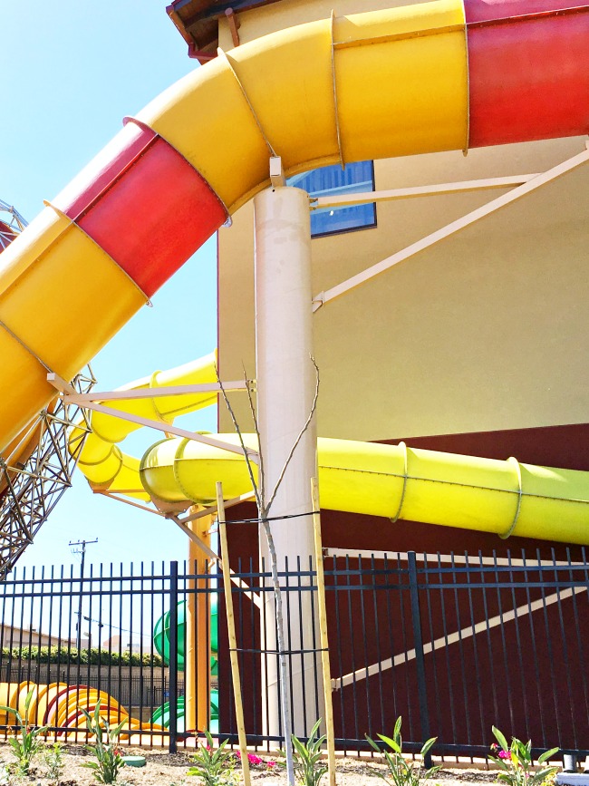 Alberta Falls slide at Great Wolf Lodge in Southern California