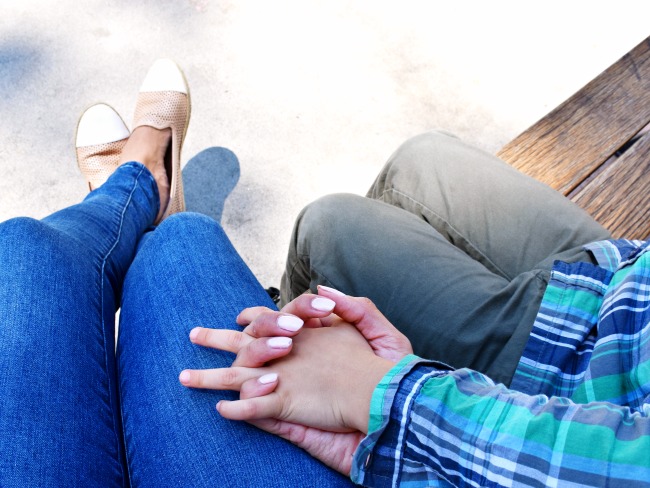 Mother son holding hands - Afternoon dates with my preschooler - LivingMiVidaLoca.com