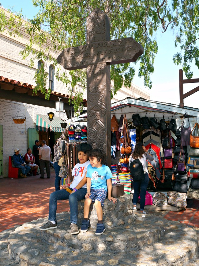 Placita Olvera day trip Orange County guide for families