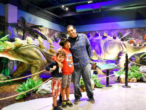 walking with dinosaurs exhibit