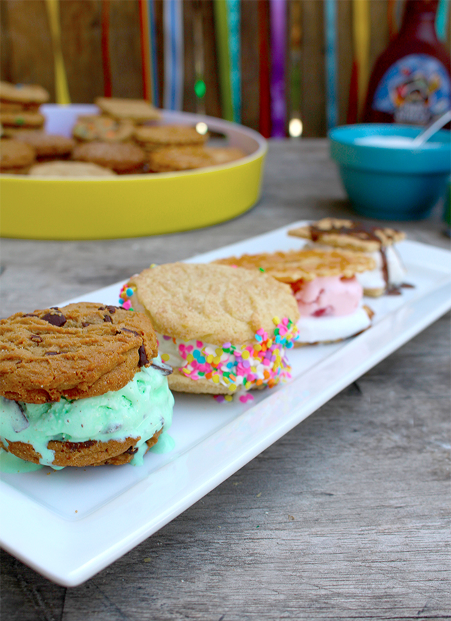 Ice Cream Sandwich Ideas - livingmividaloca.com