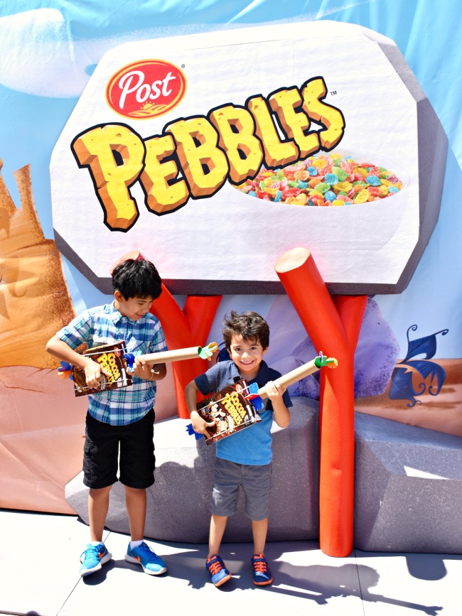 Kids playing at the Pebbles Play Tour