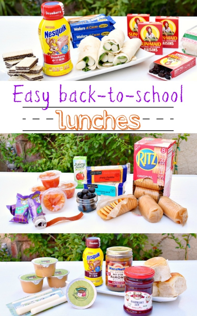 Easy back to school lunches for kids - Orange County guide for families