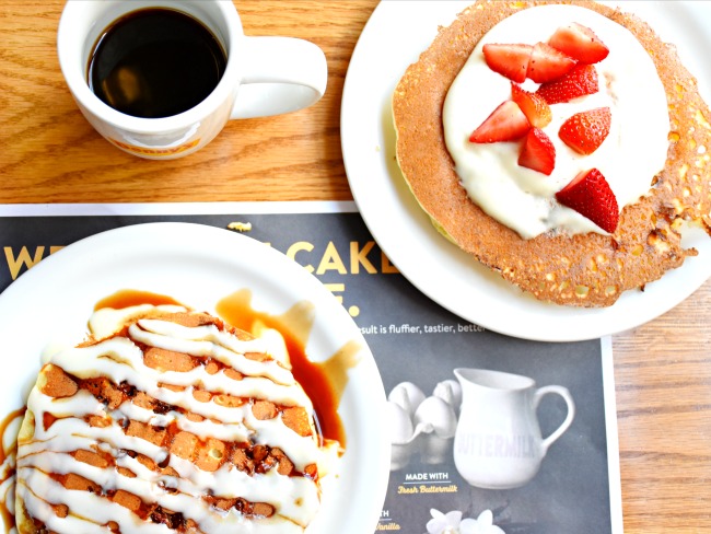 Denny's dulce de leche pancakes perfect for breakfast or late-night - CultureMap Houston